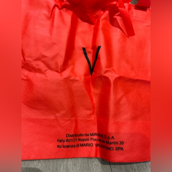 Valentino tote shopping bag red dust bag - Picture 2 of 2